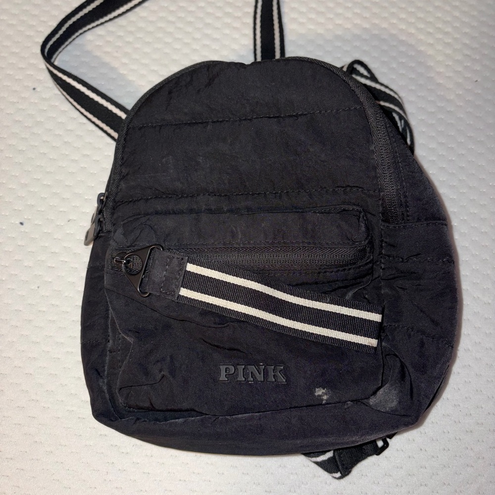 PINK Victoria's Secret Charcoal Backpack